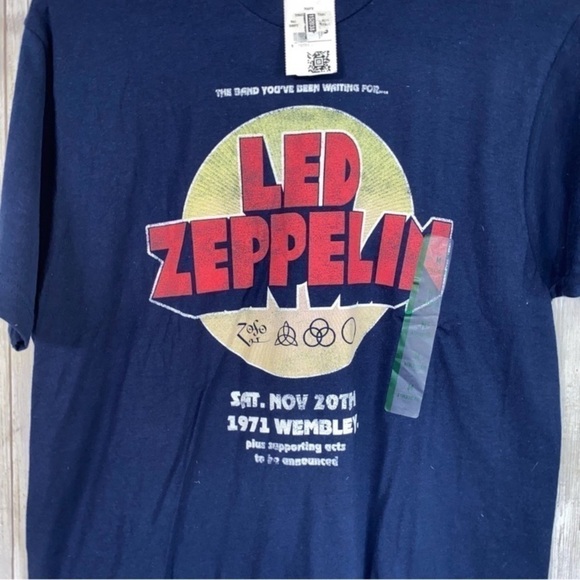 NWT Led Zeppelin At The Wembley Tee - Picture 2 of 4